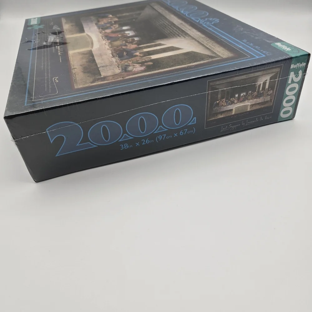 NEW Buffalo Games Last Supper By Leonardo Da Vinci 2000 Piece Jigsaw Puzzle